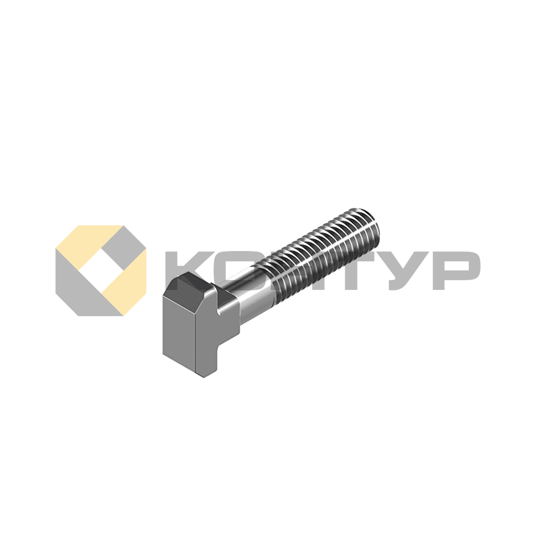 Болт DIN186 оцинк Т-образная головка М8x30